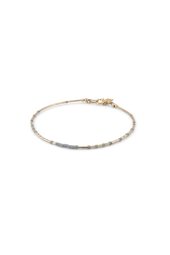 Rhea Bracelet, Mist - Abacus Row Handmade Jewelry