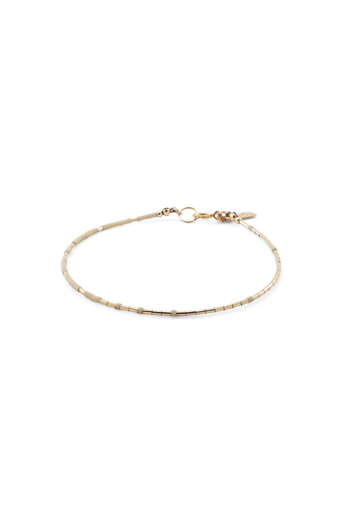 Rhea Bracelet in Oyster by Abacus Row Handmade Jewelry