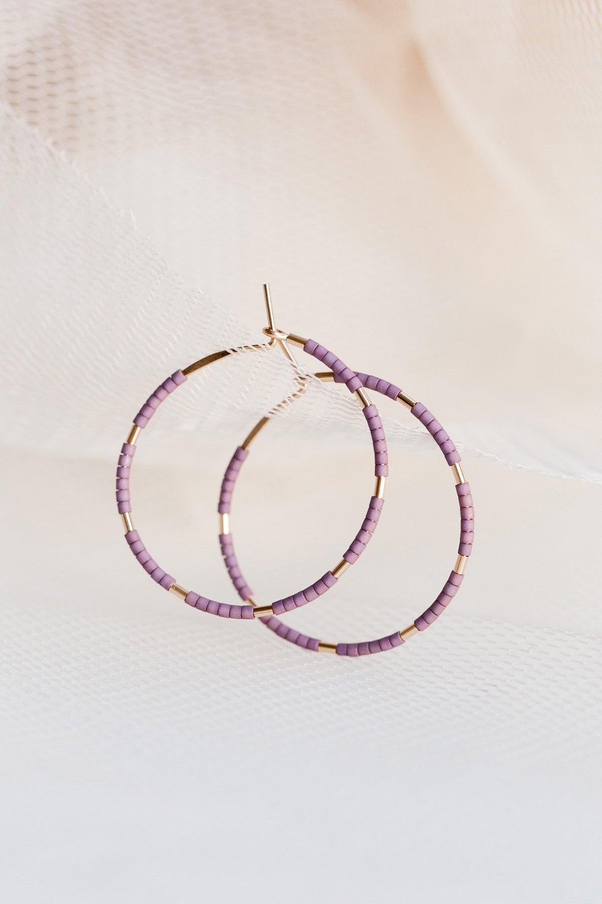 Ume Callisto Hoops by Abacus Row Handmade Jewelry