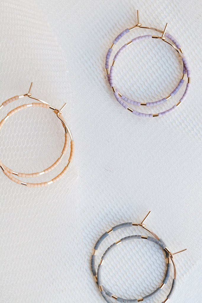 Callisto Hoops - Abacus Row Handmade Jewelry