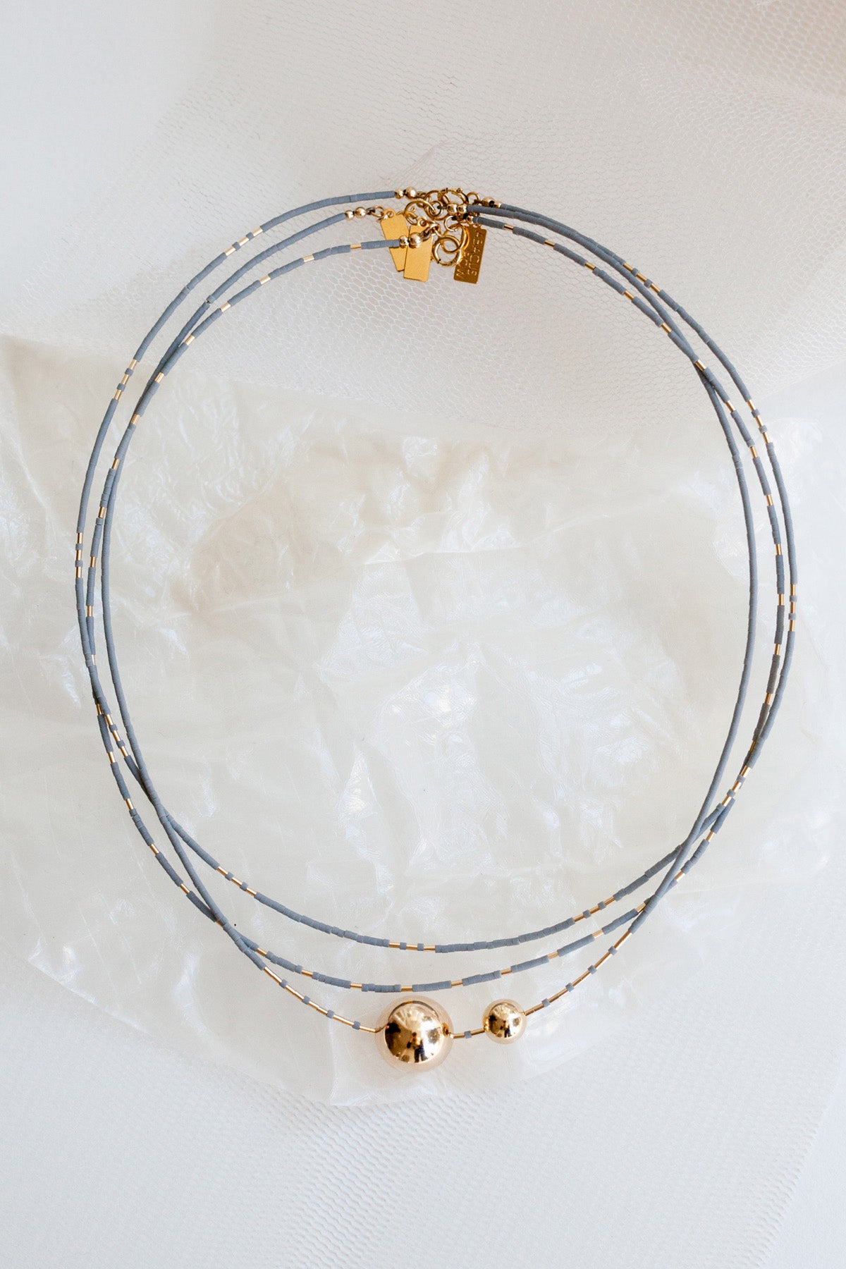 Selene Collection, Rain Detail - Abacus Row Handmade Jewelry