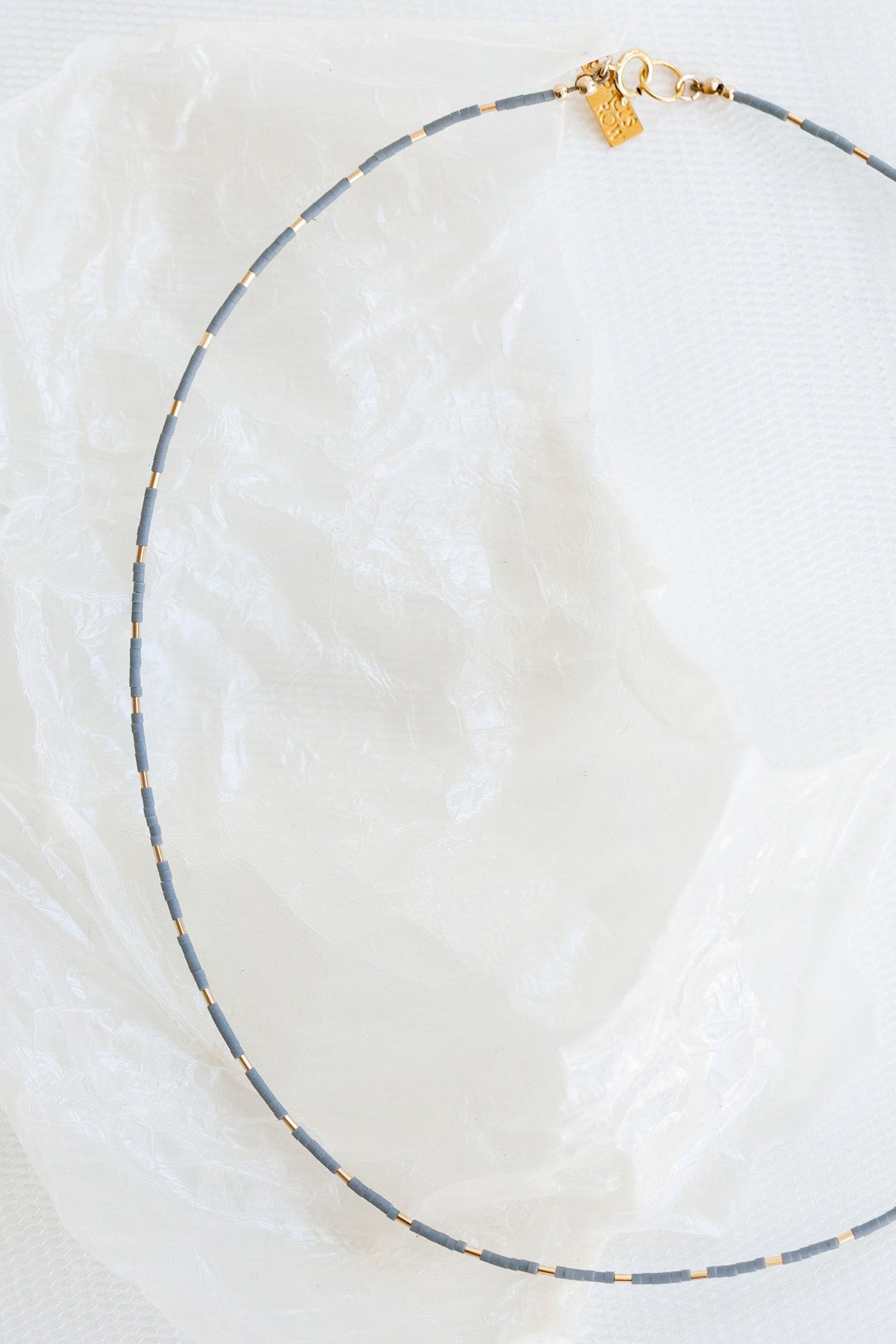 Sao Necklace, Rain Detail - Abacus Row Handmade Jewelry