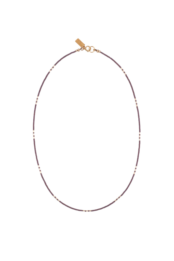 Carme Necklace, Ume - Abacus Row Handmade Jewelry