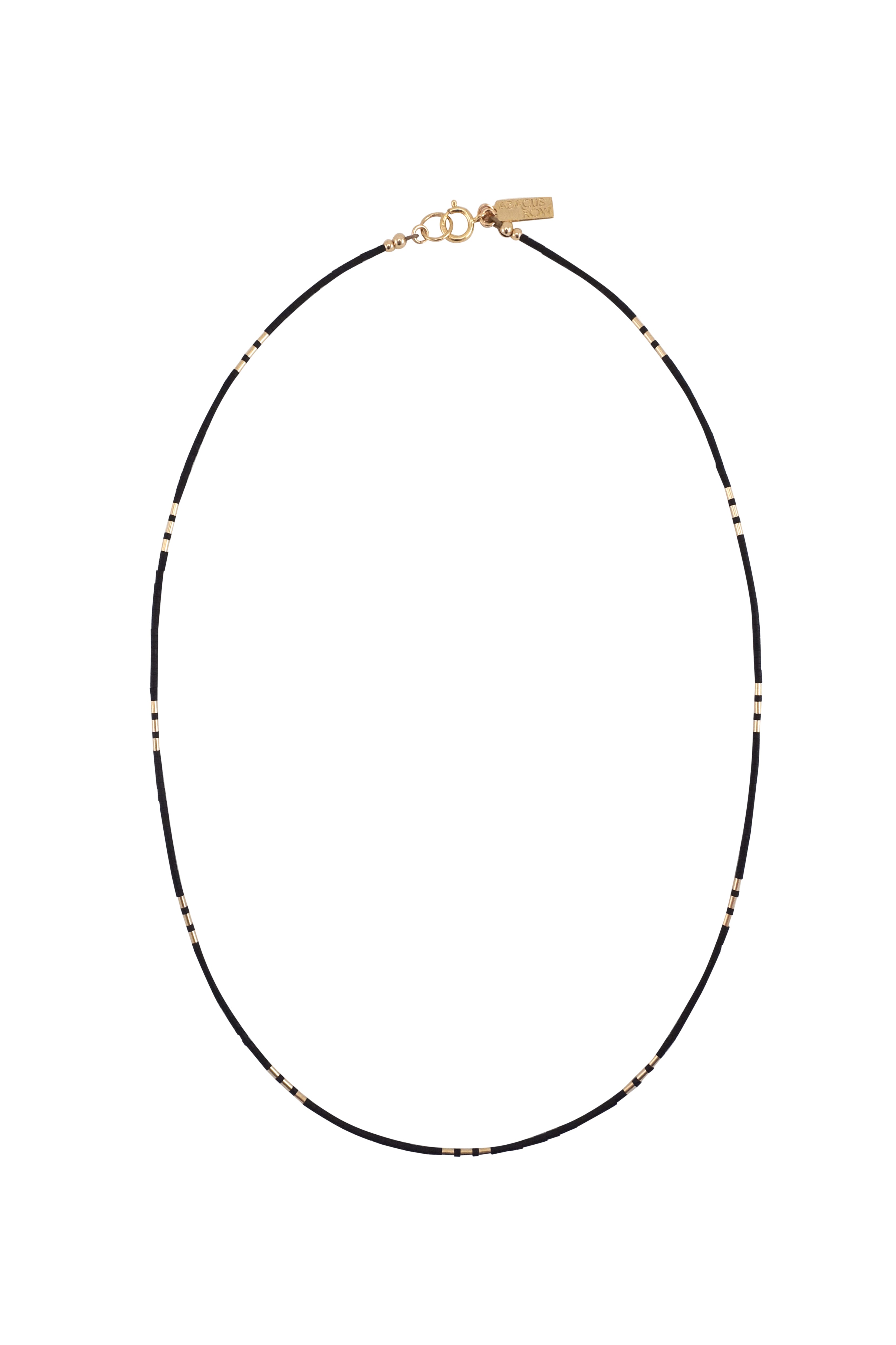 Carme Necklace in Ink by Abacus Row Handmade Jewelry
