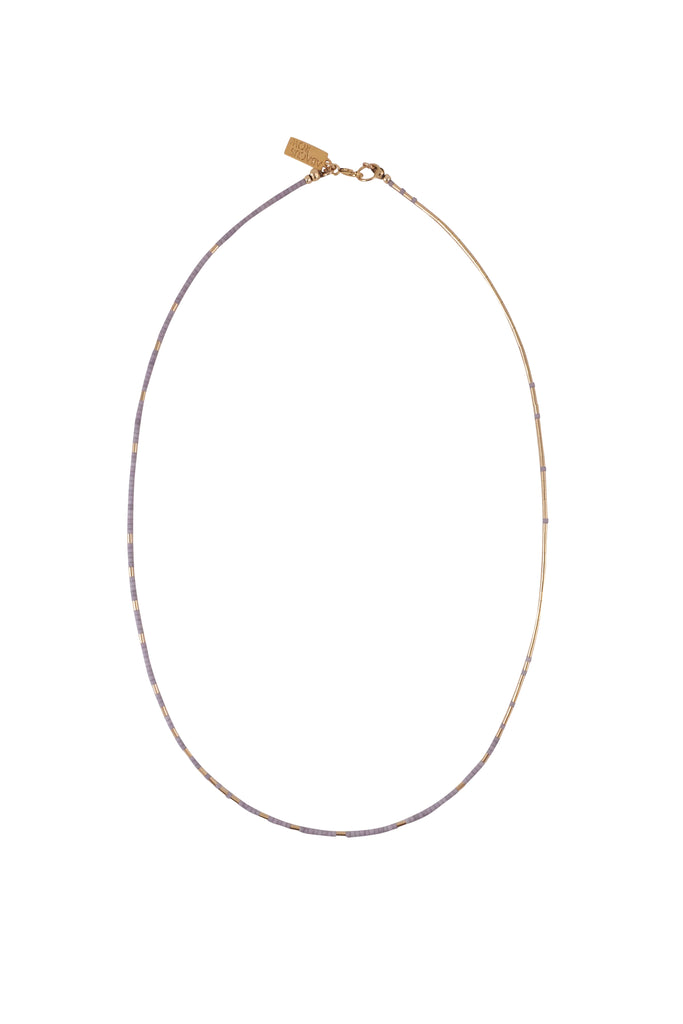 Arche Necklace, Wisteria - Abacus Row Handmade Jewelry
