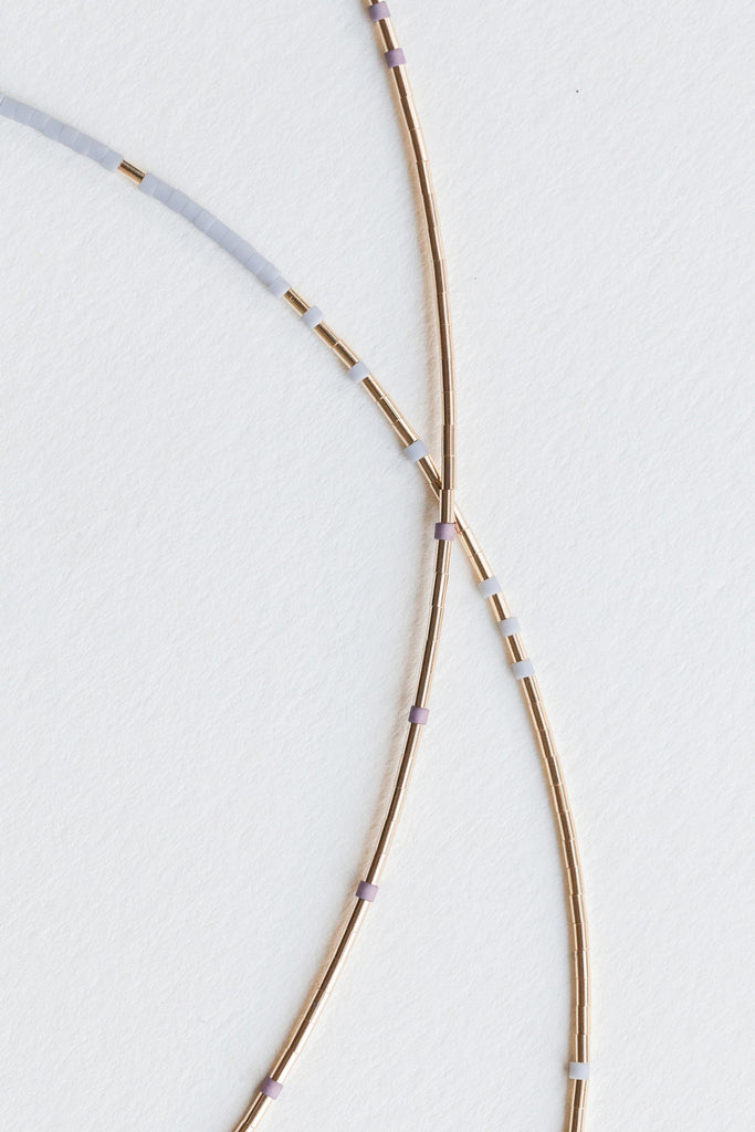 Arche Necklaces, Detail - Abacus Row Handmade Jewelry