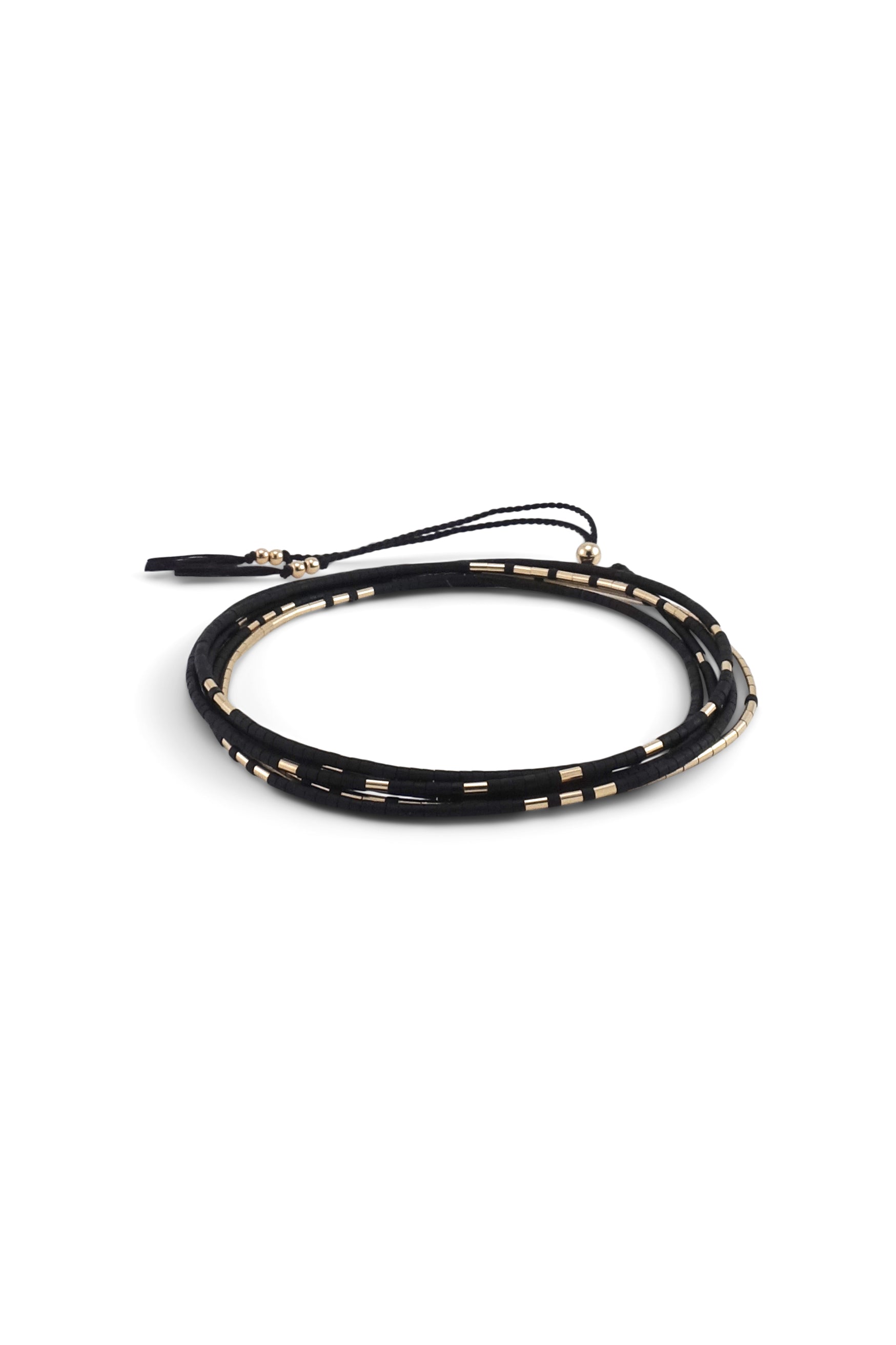 Neso Wrap in Ink by Abacus Row Handmade Jewelry