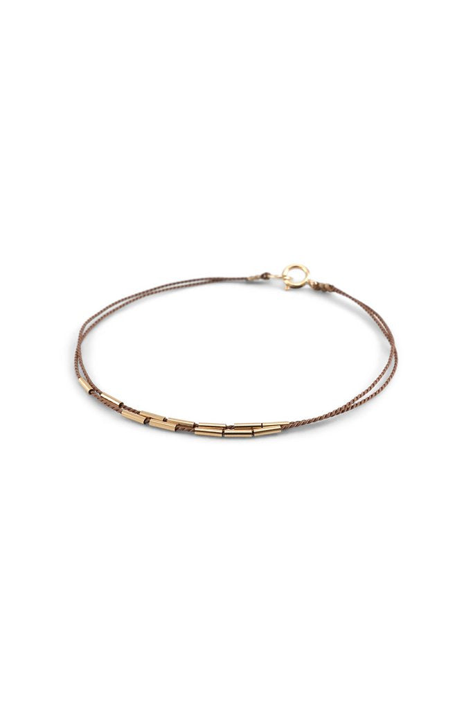 Andromeda Bracelet, fawn - Abacus Row Handmade Jewelry