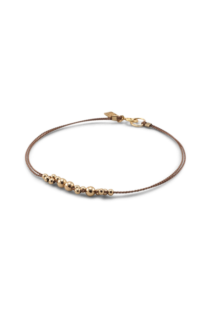 Leo Minor Bracelet, fawn - Abacus Row Handmade Jewelry