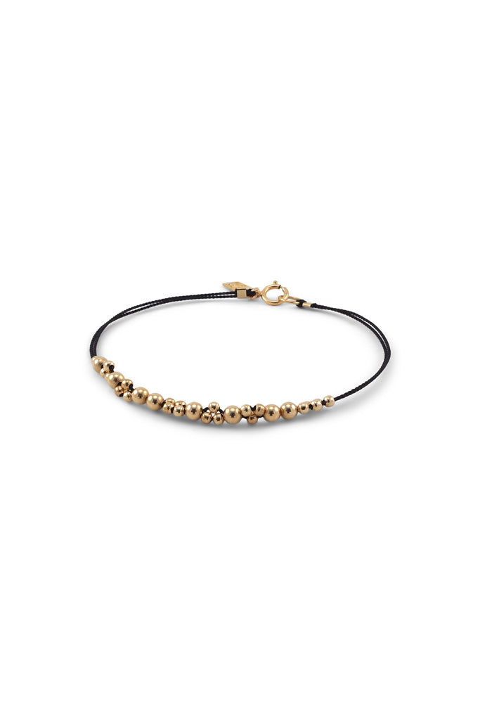 Leo Major Bracelet, black - Abacus Row Handmade Jewelry