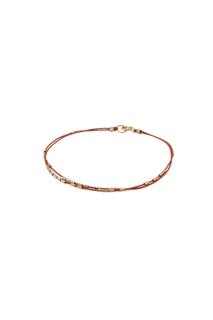 Carina Bracelet, clay - Abacus Row Handmade Jewelry