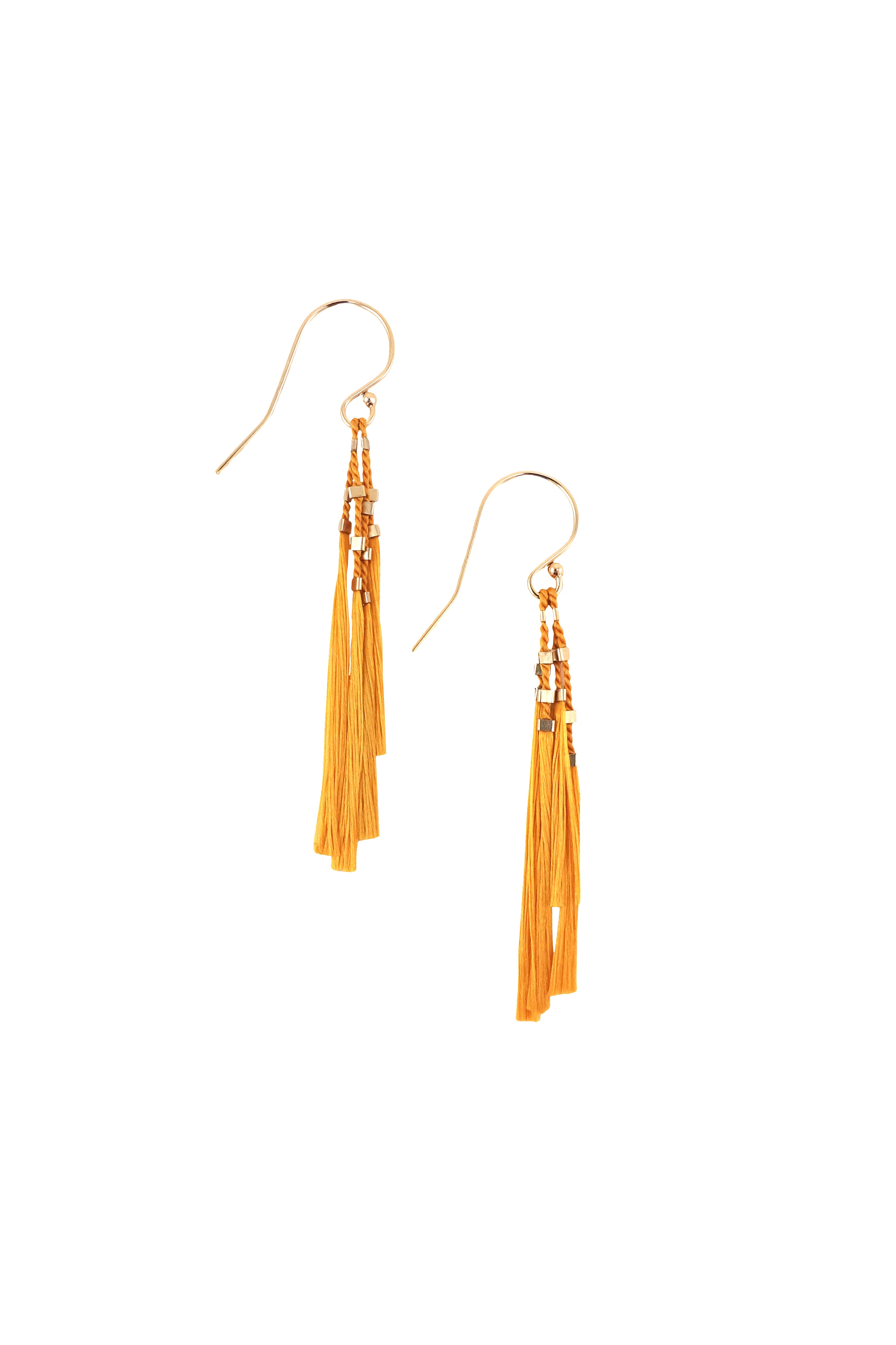 Kiki Earrings, plantain - Abacus Row Handmade Jewelry