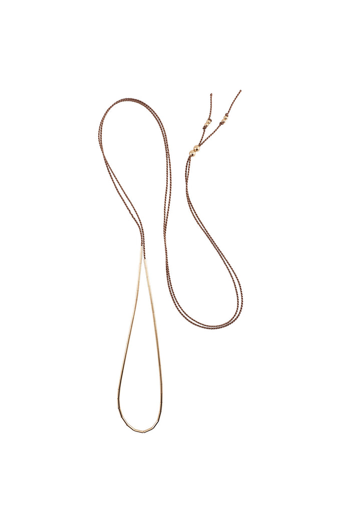 Dorado Necklace, fawn - Abacus Row Handmade Jewelry