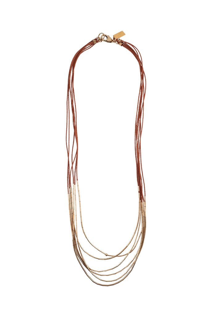 Clay Aries Necklace | Wedding Edit - Abacus Row