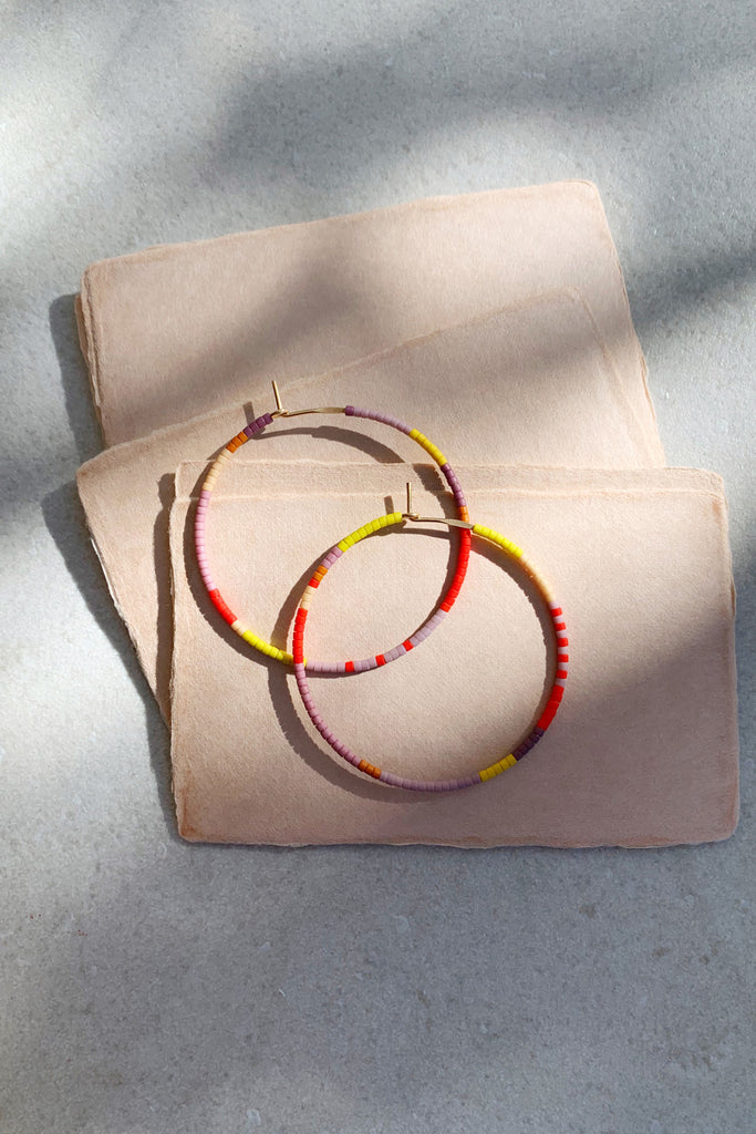 Habitual Hoops, Annual - Large - Abacus Row Handmade Jewelry
