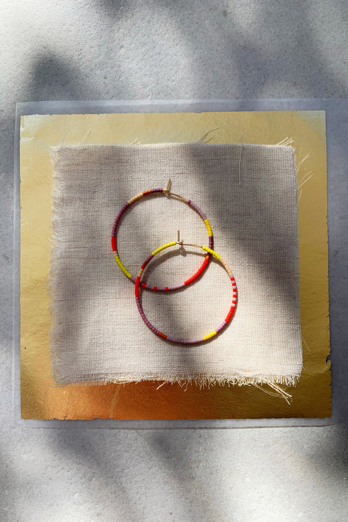 Habitual Hoops, Annual - Large - Abacus Row Handmade Jewelry