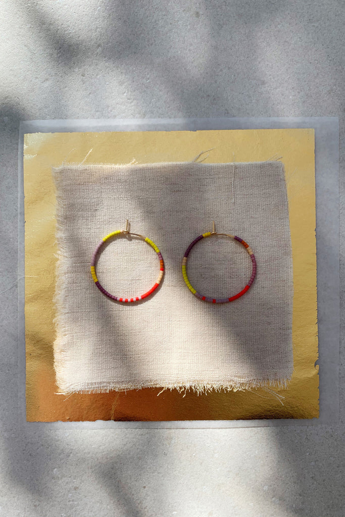 Habitual Hoops, Annual - Small - Abacus Row Handmade Jewelry