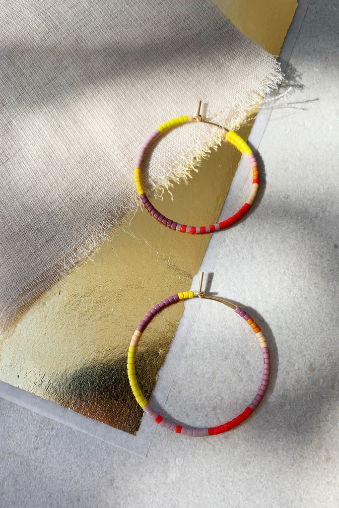 Habitual Hoops, Annual - Small - Abacus Row Handmade Jewelry