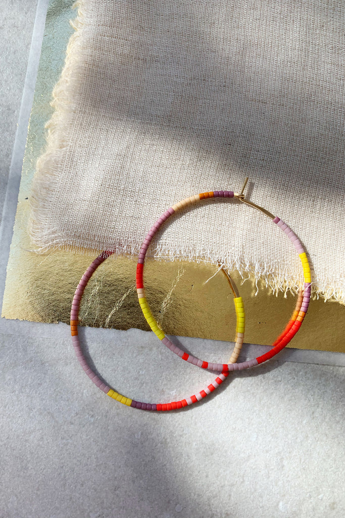 Habitual Hoops, Annual - Large - Abacus Row Handmade Jewelry