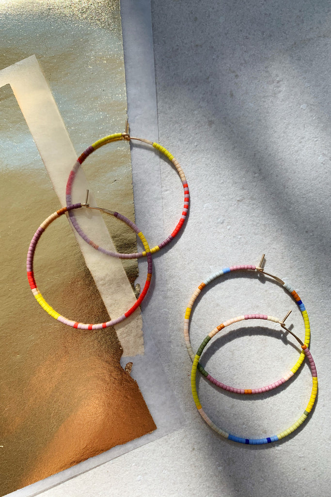 Habitual Hoops - Abacus Row Handmade Jewelry
