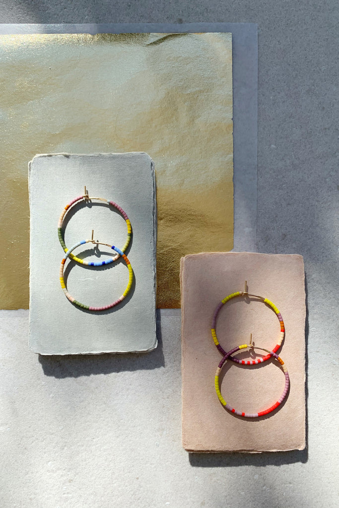 Habitual Hoops - Abacus Row Handmade Jewelry