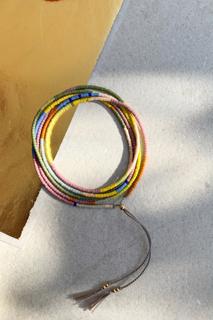 Habitual Wrap, Perennial - Abacus Row Handmade Jewelry