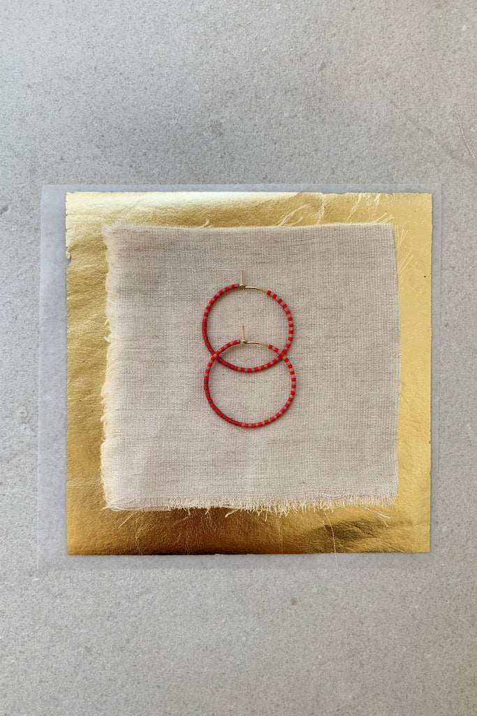 Progressions Hoops, Annual - Small - Abacus Row Handmade Jewelry