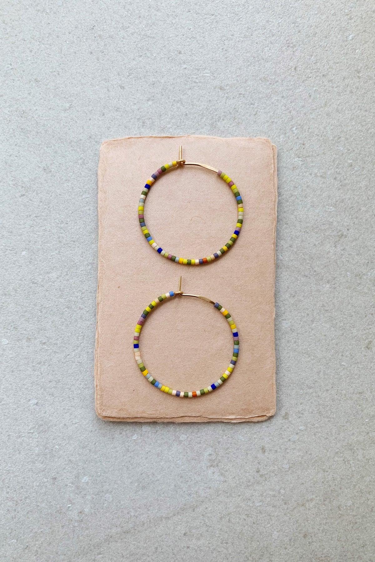 Letting Go Hoops, Perennial - Small - Abacus Row Handmade Jewelry