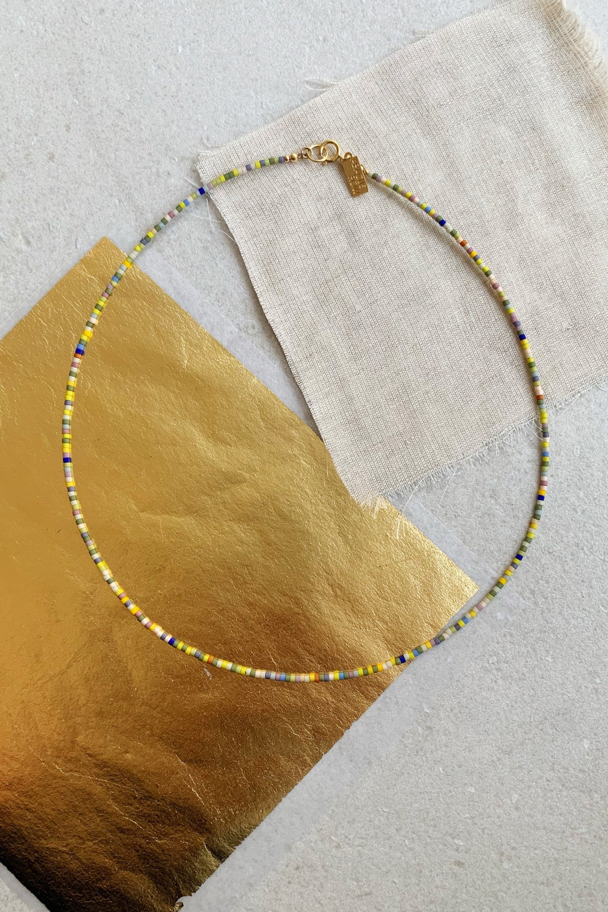 Letting Go Necklace, Perennial - Abacus Row Handmade Jewelry