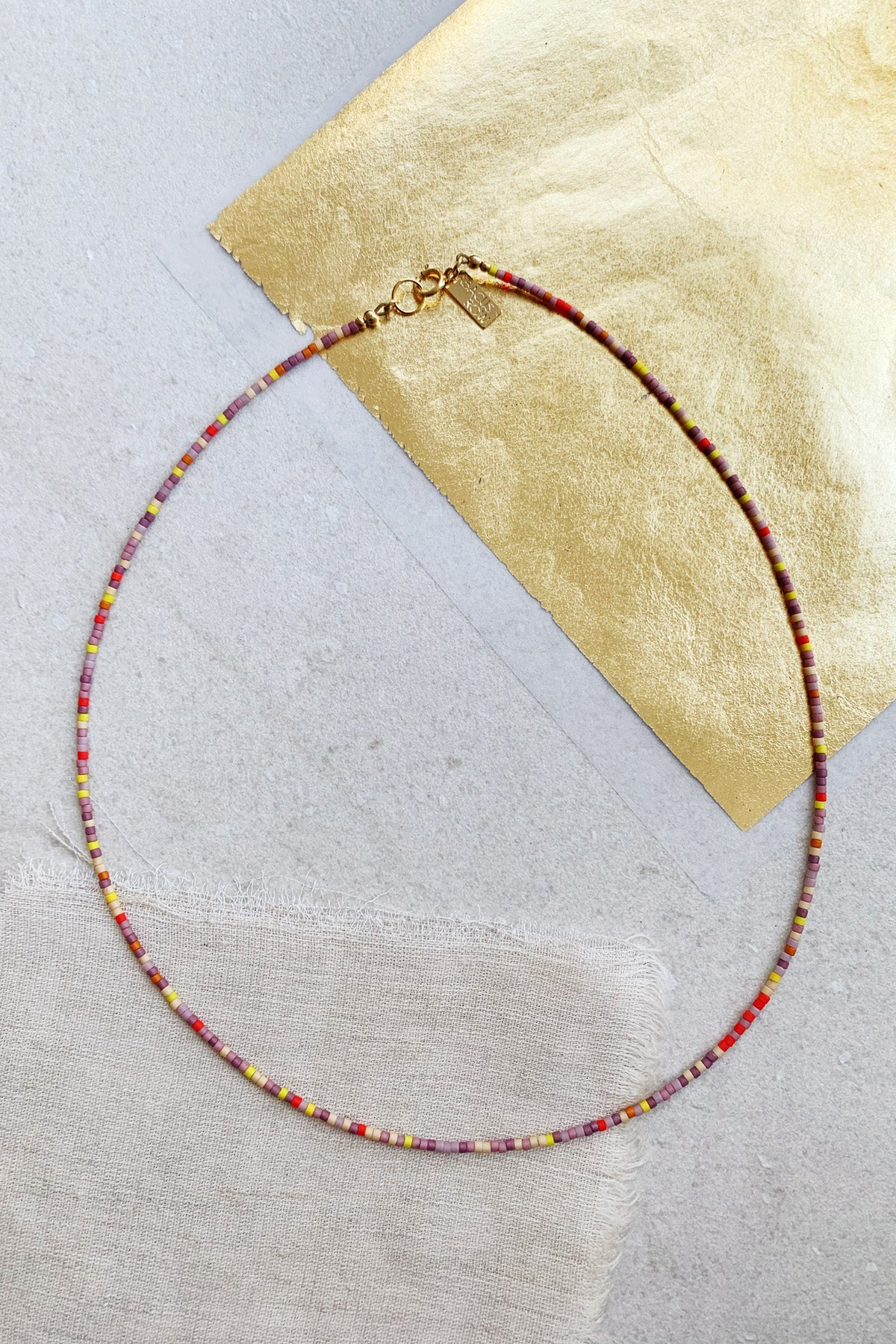 Letting Go Necklace, Annual - Abacus Row Handmade Jewelry