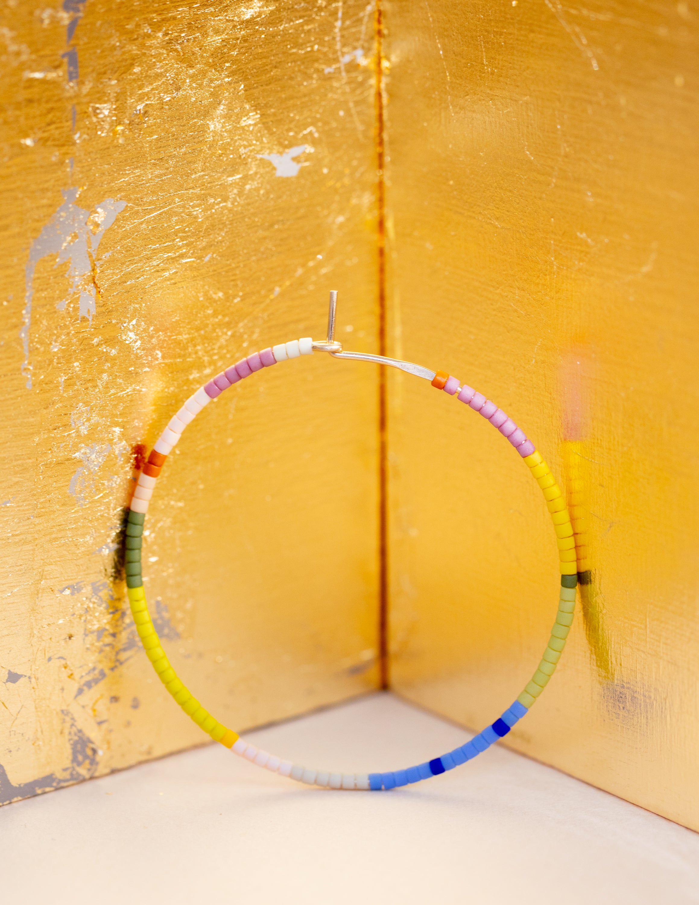 Habitual Hoops, Perennial - Large - Abacus Row Handmade Jewelry