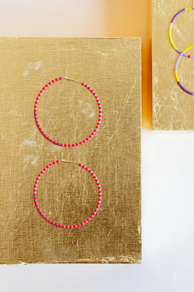 Progressions Hoops, Annual - Abacus Row Handmade Jewelry