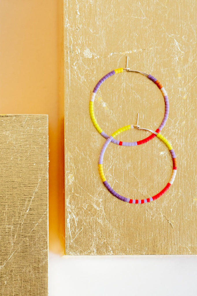 Habitual Hoops, Annual - Small - Abacus Row Handmade Jewelry