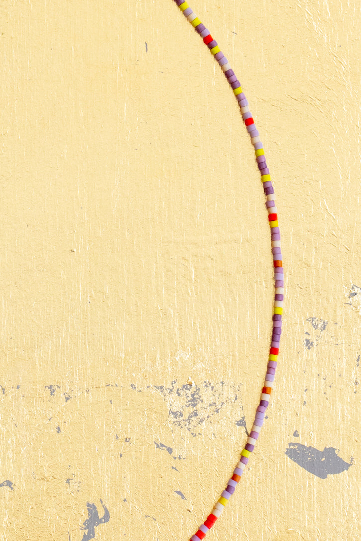Letting Go Necklace, Annual detail - Abacus Row Handmade Jewelry