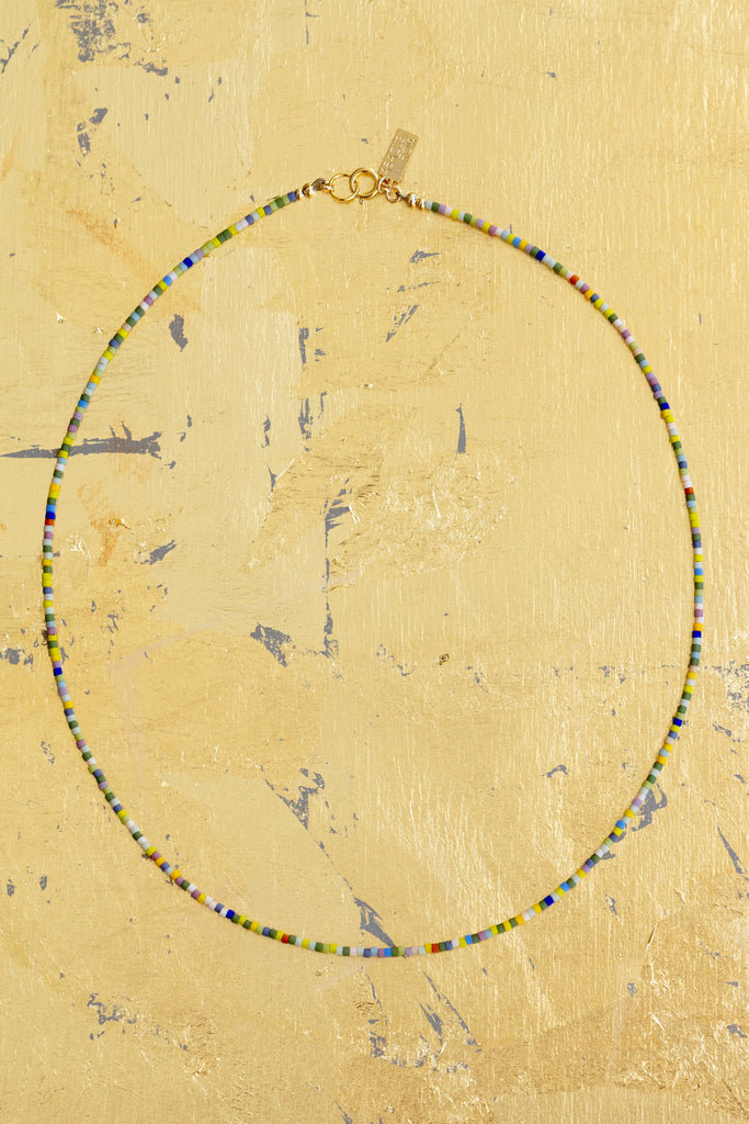 Letting Go Necklace, Perennial - Abacus Row Handmade Jewelry