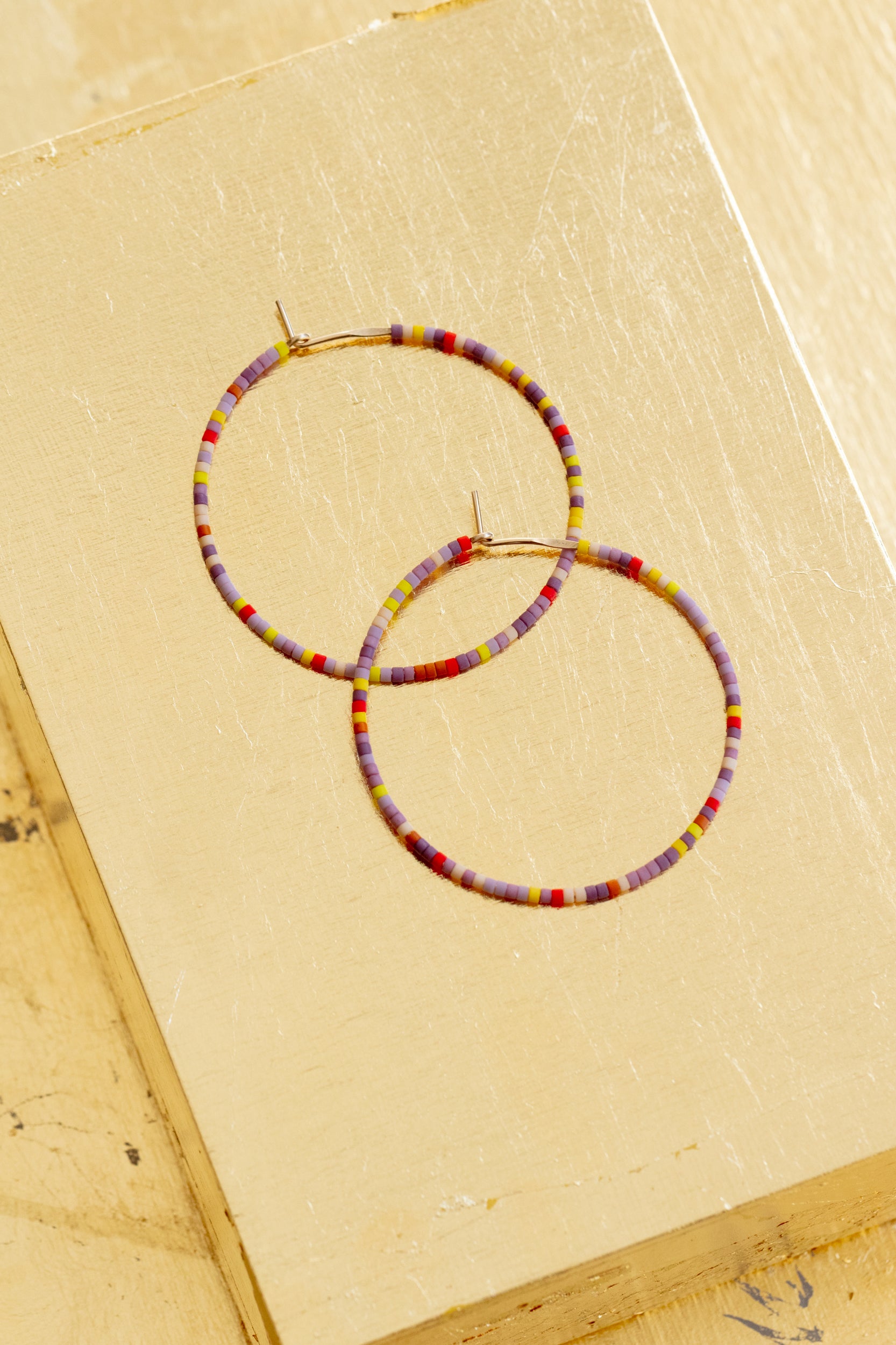 Letting Go Hoops, Annual - Large - Abacus Row Handmade Jewelry