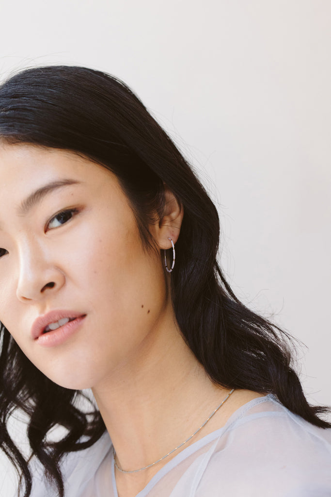 Callisto Hoops by Abacus Row Handmade Jewelry
