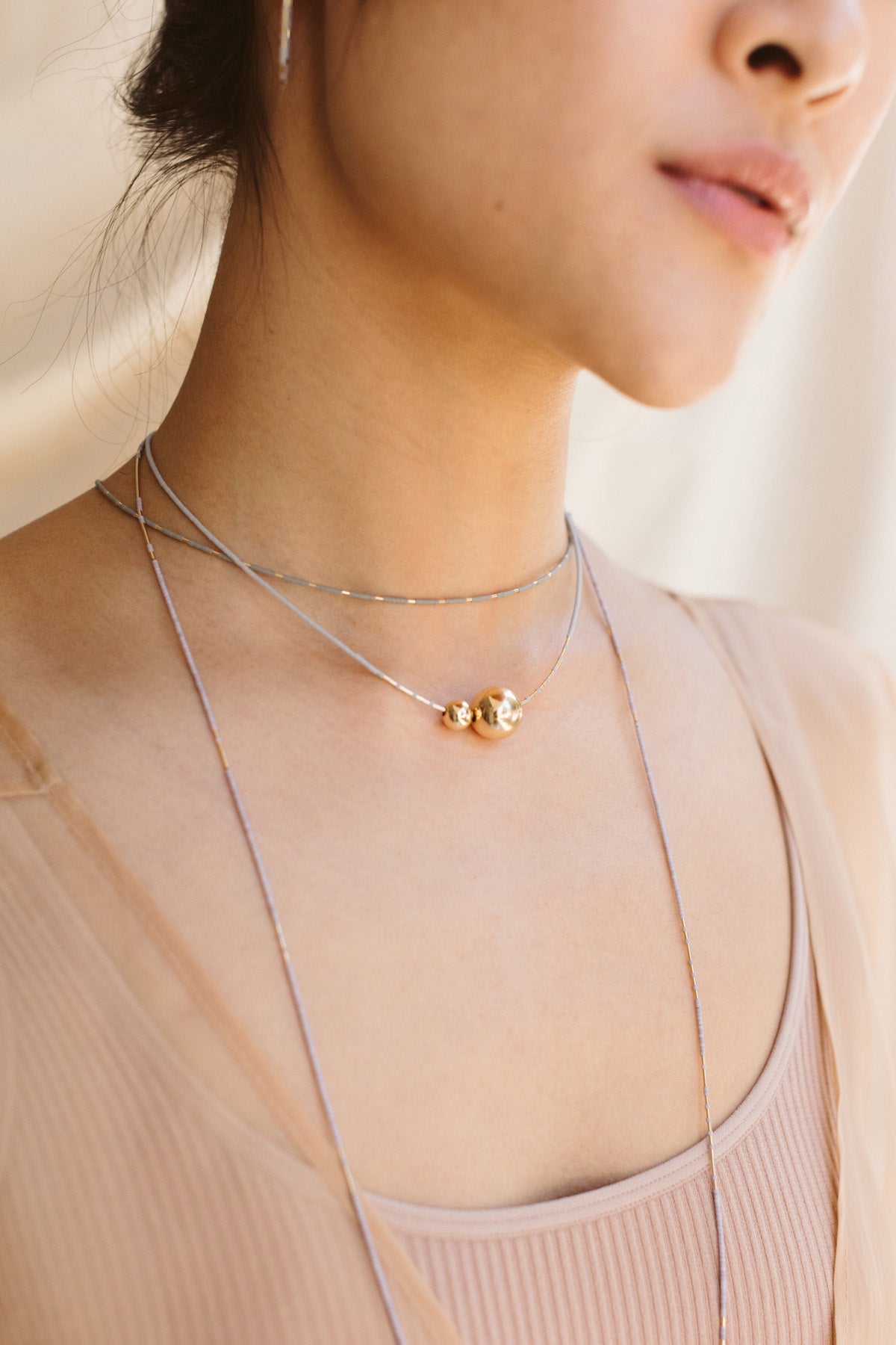 Selene Collection, Model - Abacus Row Handmade Jewelry