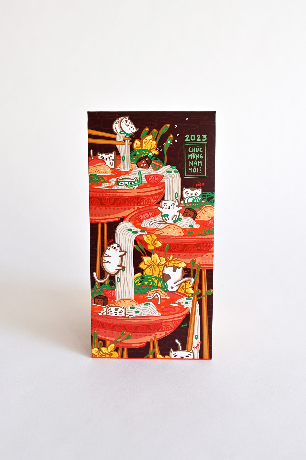 Lì Xì Envelopes - Year of the Cat