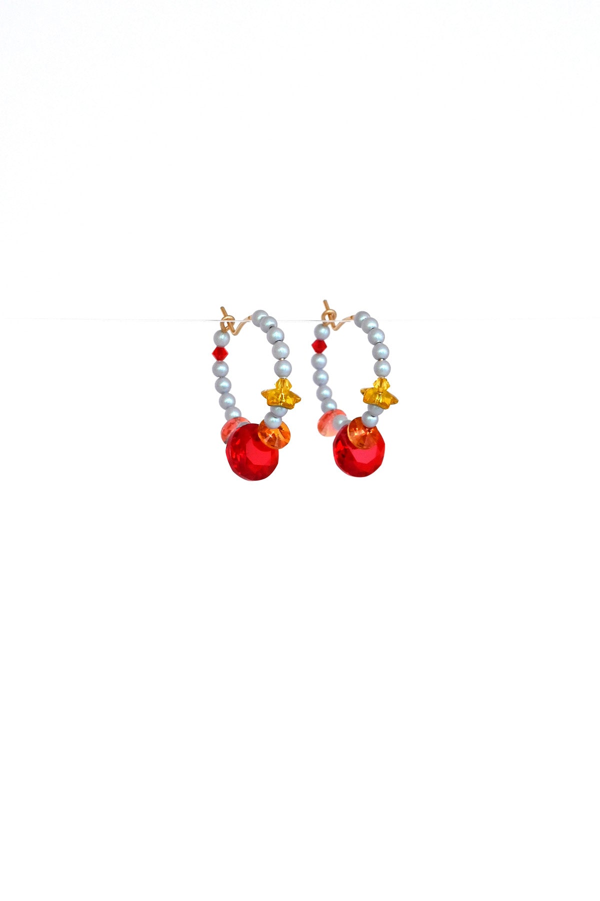 Starburst Earrings at Abacus Row Handmade Jewelry