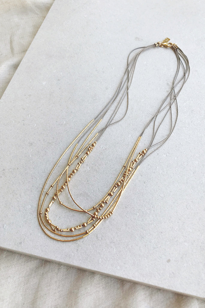 Crux Necklace - Abacus Row Handmade Jewelry