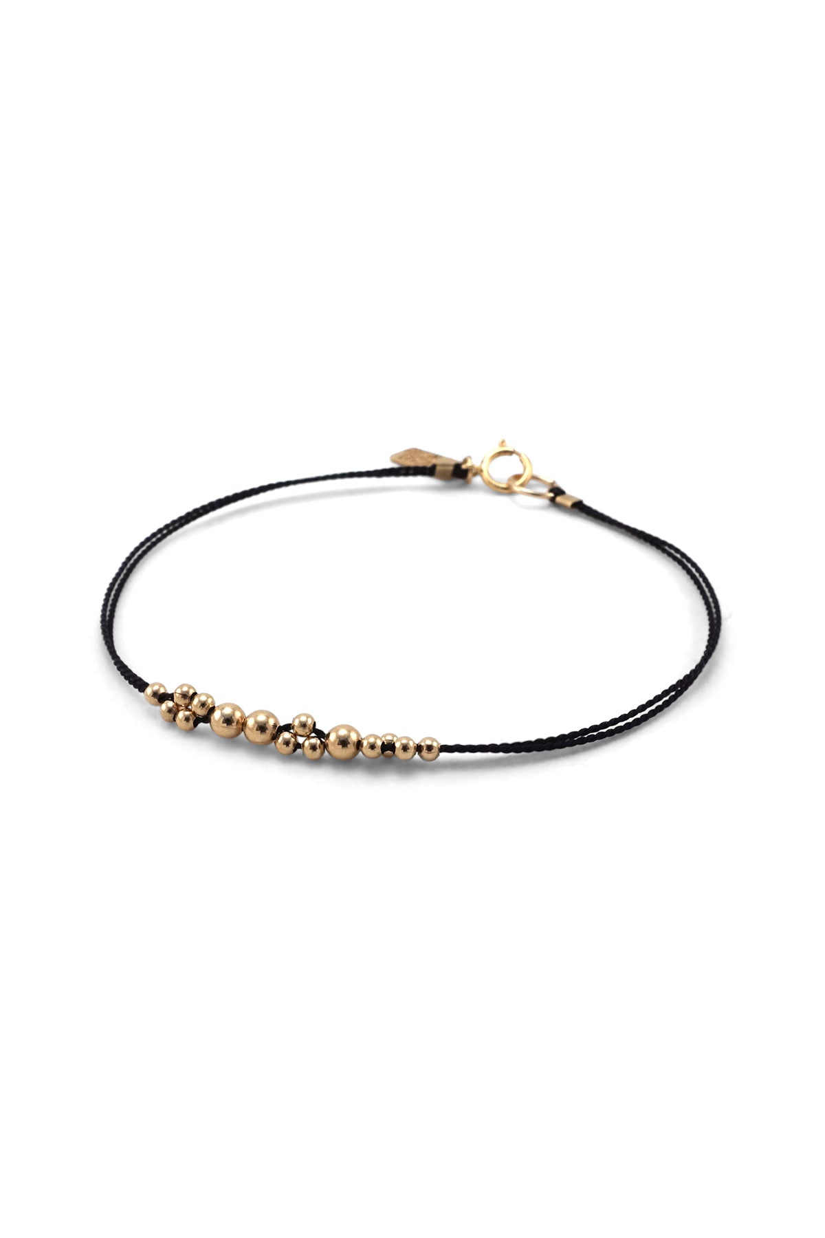 Leo Minor Bracelet, black - Abacus Row Handmade Jewelry