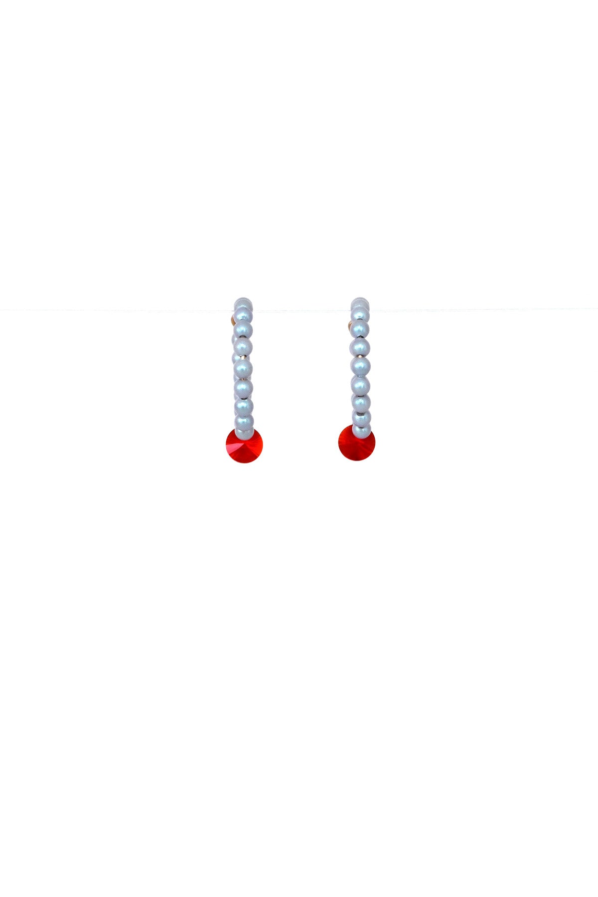 White Rabbit Earrings at Abacus Row Handmade Jewelry