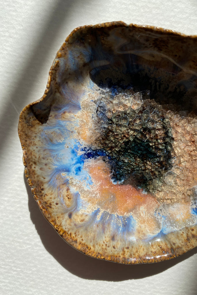 Minh Singer Iceland Blue Lagoon Dish Extra Small Close up