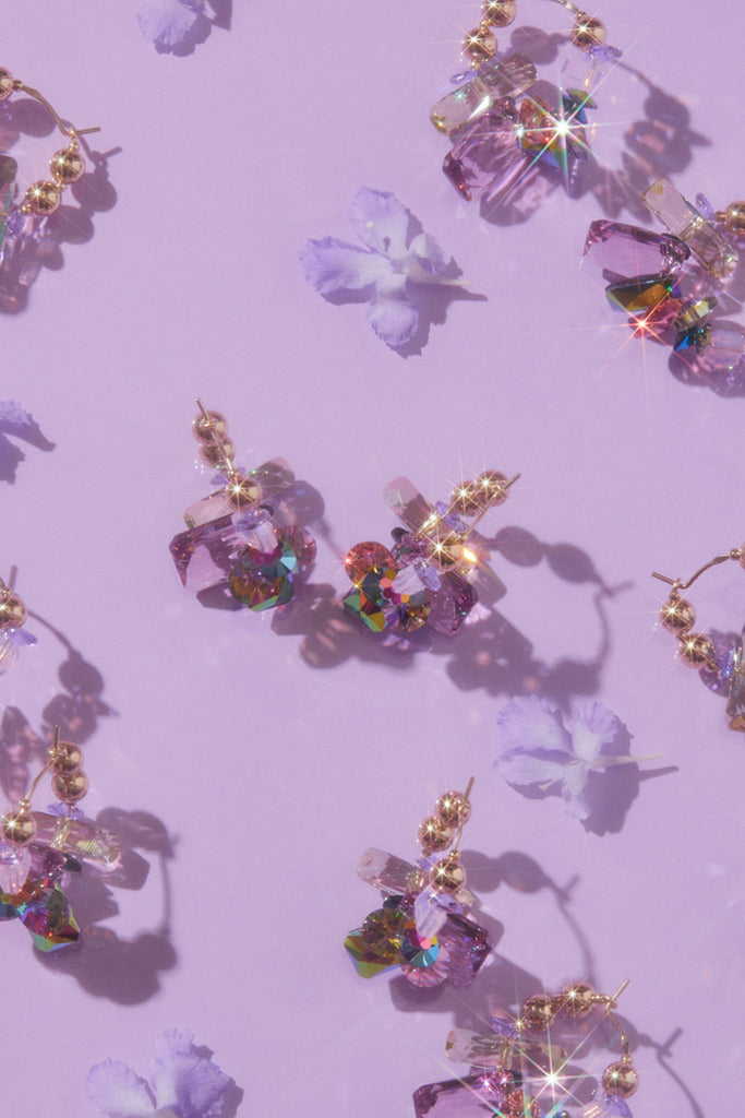 Aster Earrings by Abacus Row Handmade Jewelry