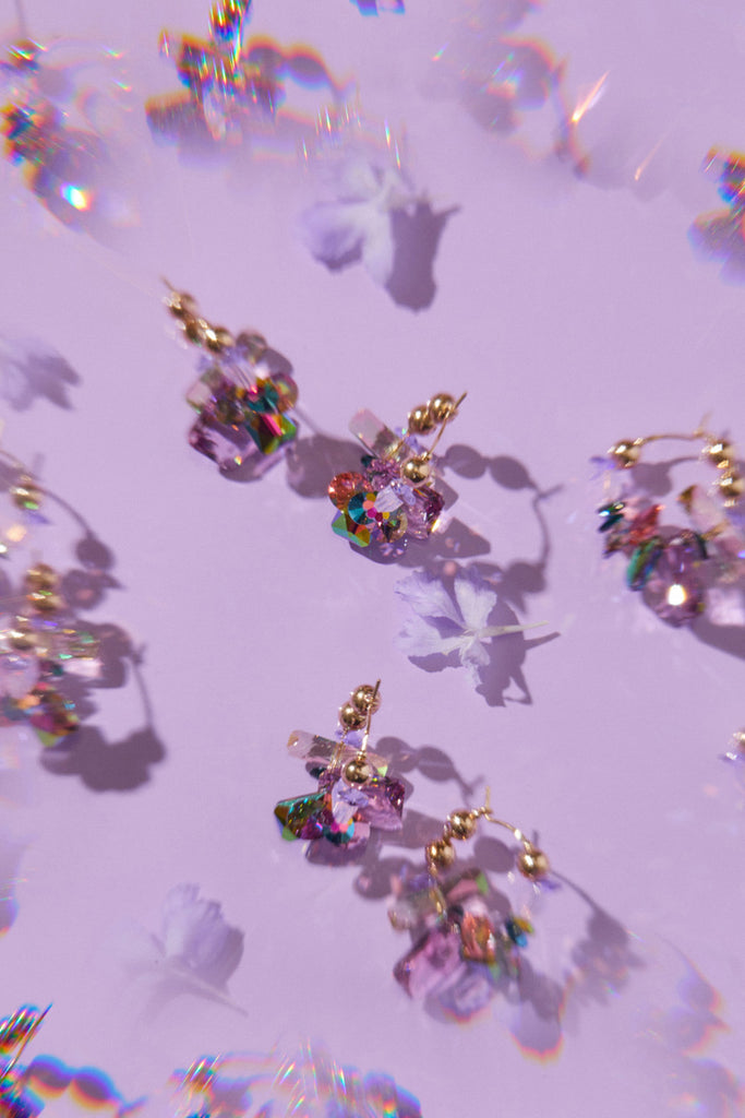 Aster Earrings by Abacus Row Handmade Jewelry