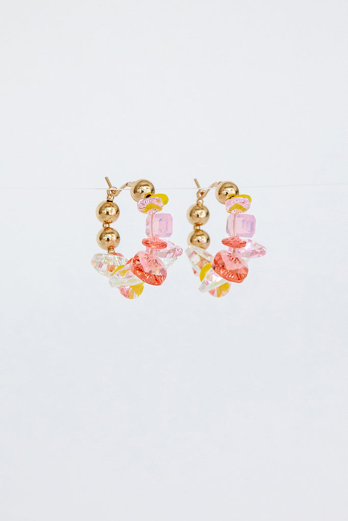 Azalea Earrings No. 10 by Abacus Row Handmade Jewelry