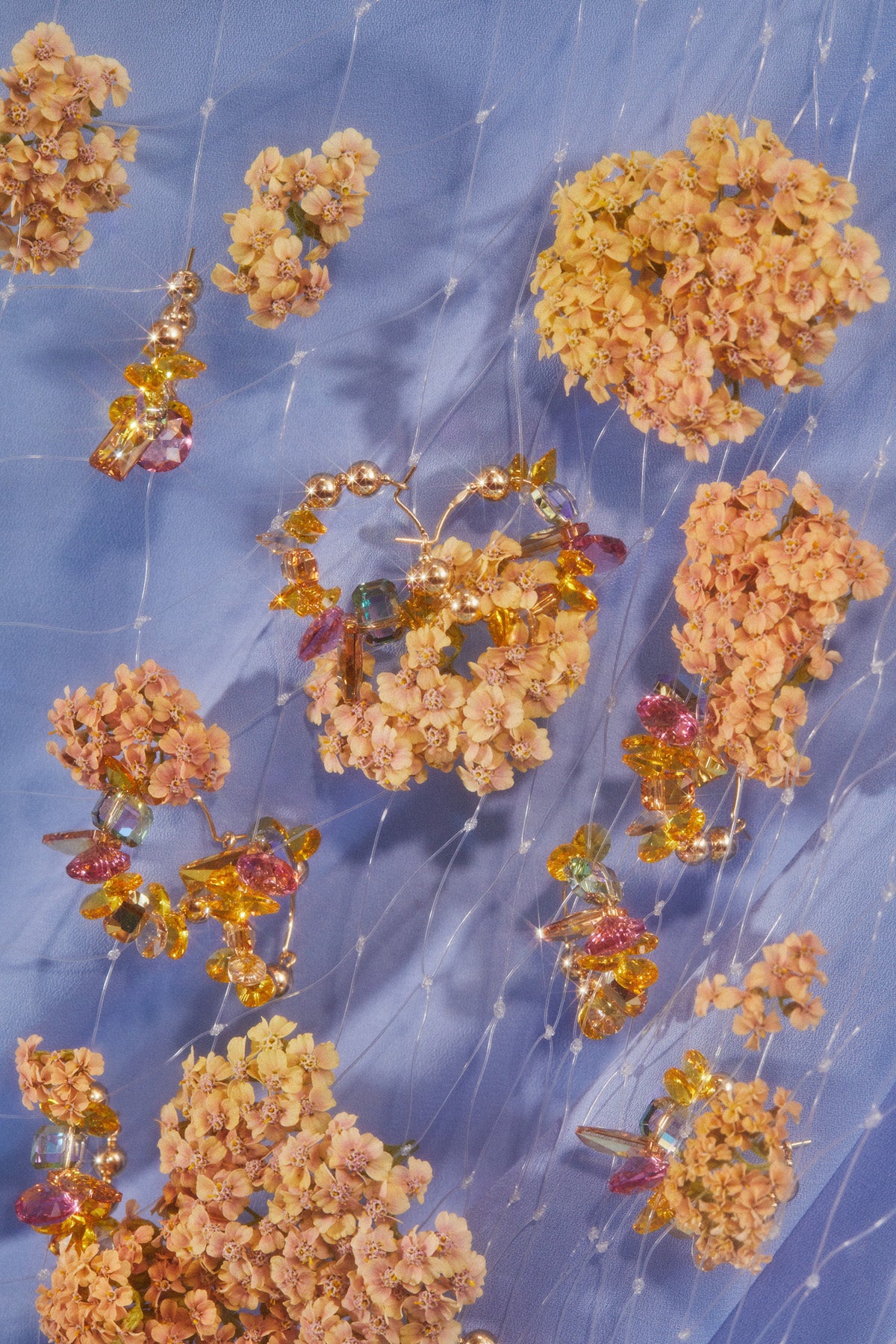 Azalea No 5 Earrings by Abacus Row Handmade Jewelry