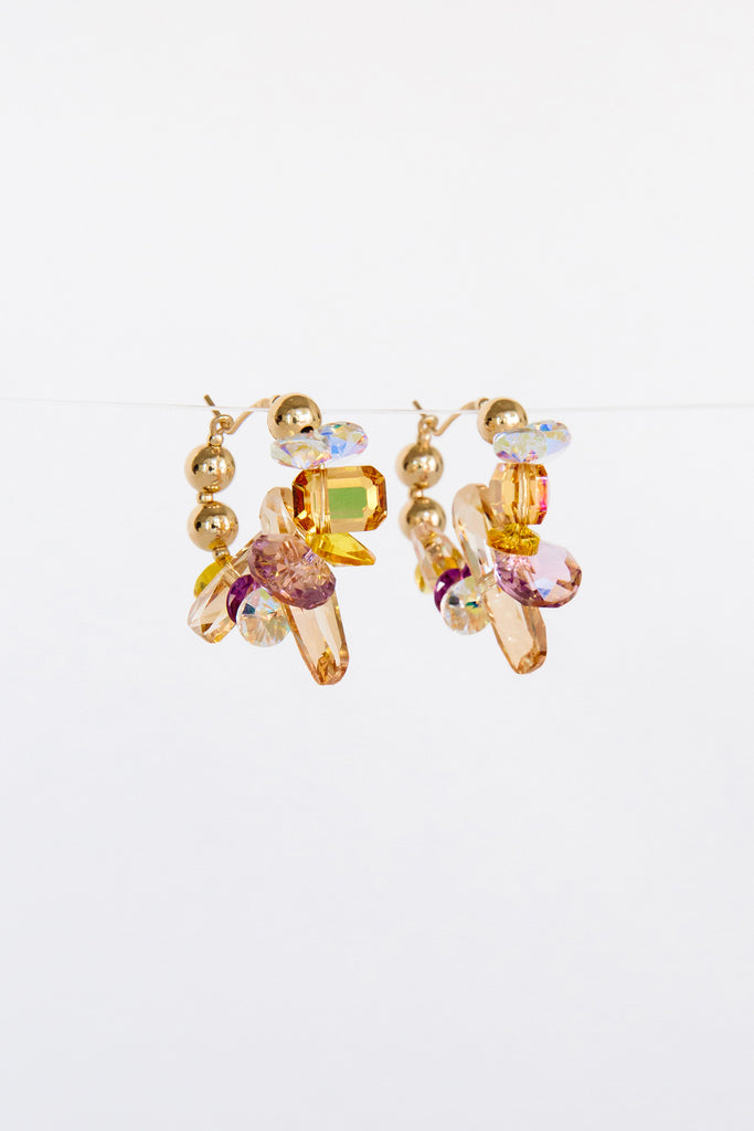 Azalea No.6 Earrings by Abacus Row Handmade Jewelry