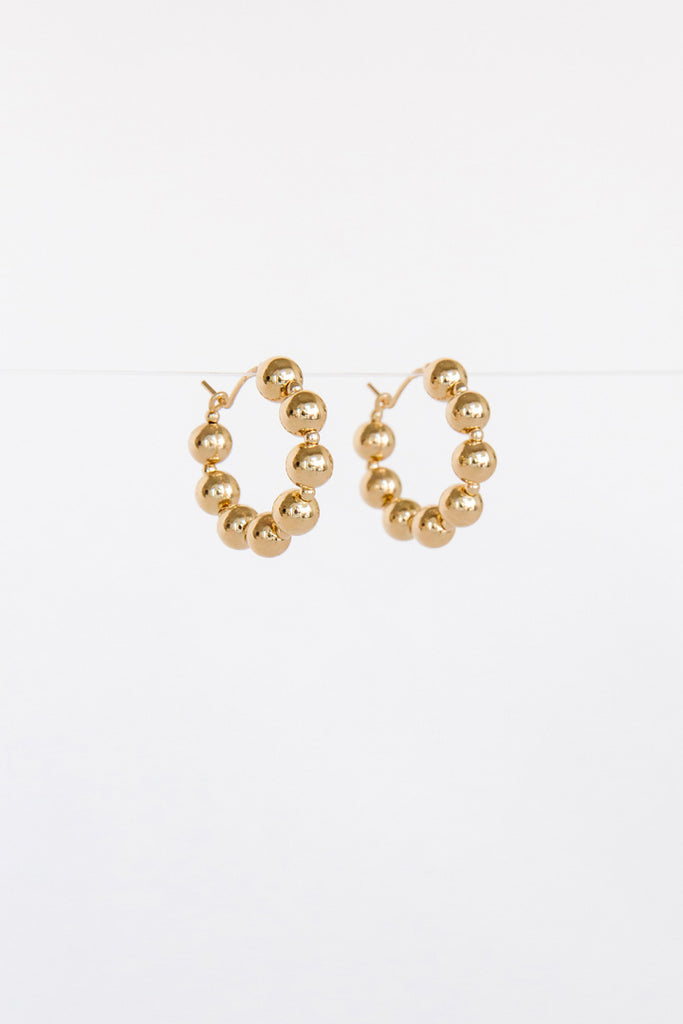 Ba Fa Hoop Earrings in the Yuan Yuan Collection by Abacus Row